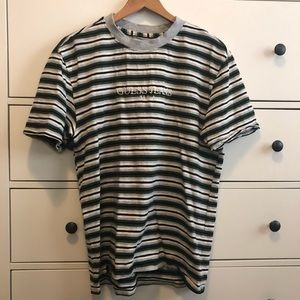 GUESS Logo Embroidered Tee: Size Small